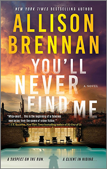 Book Cover: YOU'LL NEVER FIND ME